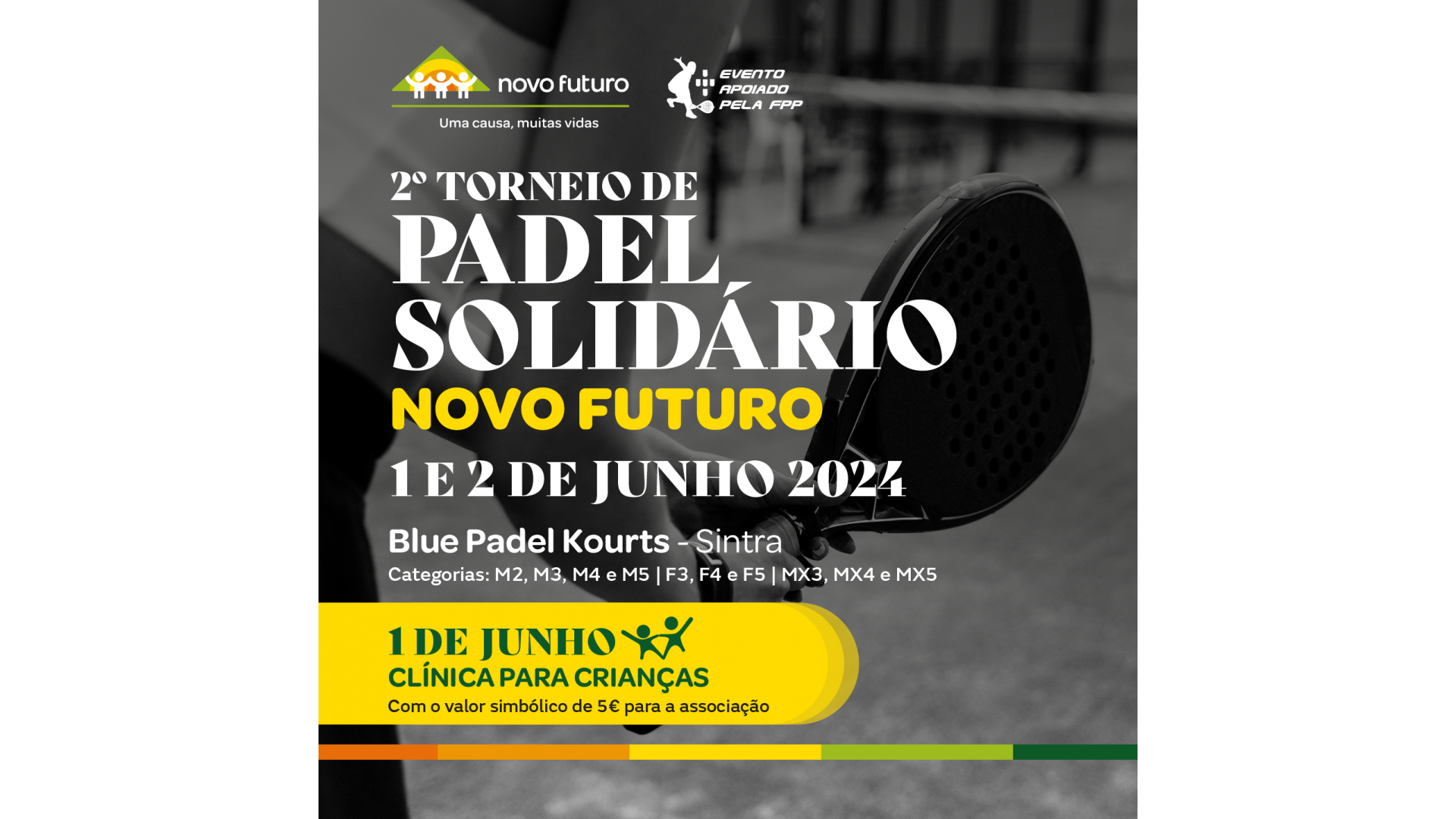 2º Torneio de Padel Solidário - Novo Futuro