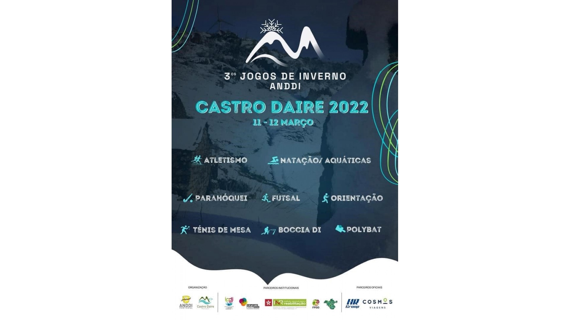 3ºs Jogos de Inverno ANDDI - Castro Daire 2022