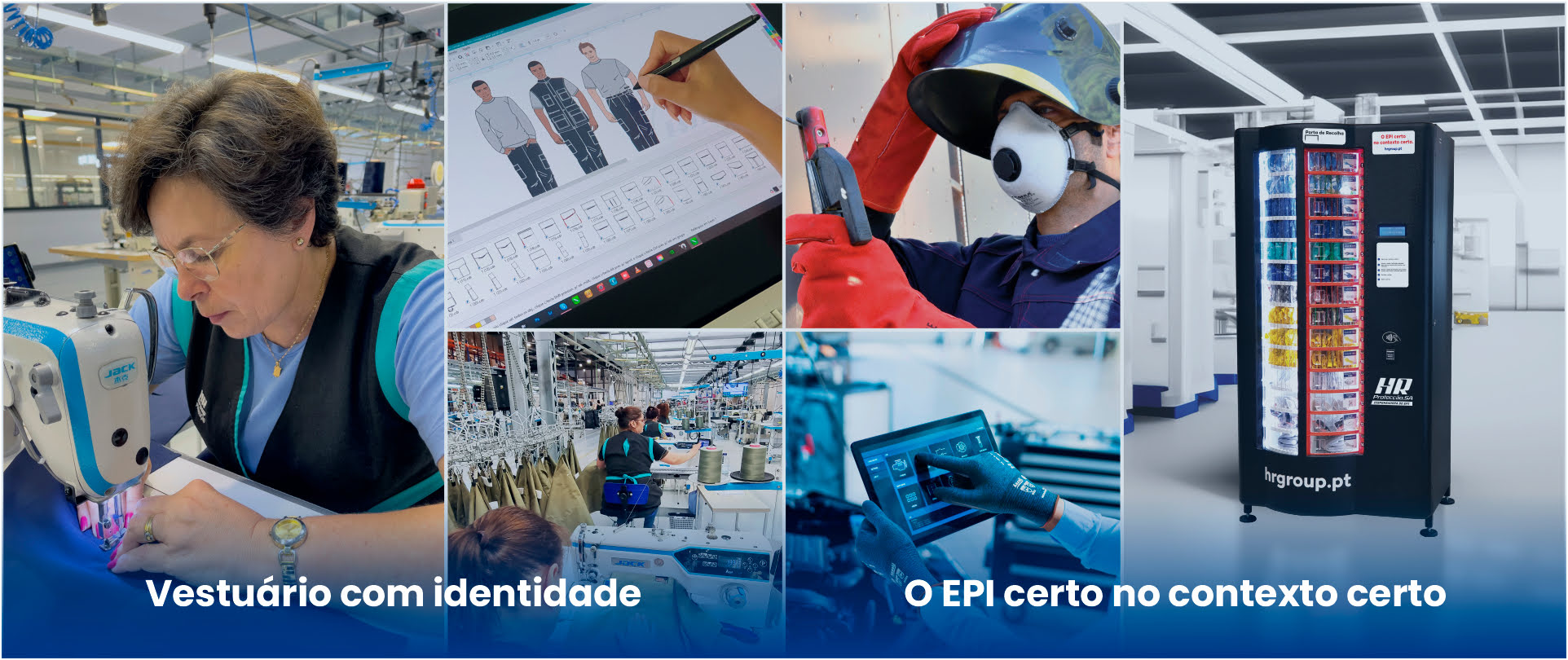 Confeção de vestuário de trabalho e utilização de equipamentos de proteção individual - HR Protecção, S.A.